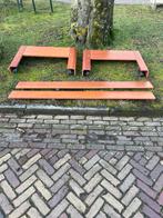 Auping auronde 3000 seniorenbed kersenhout auping wiel, Gebruikt, 90 cm, Eenpersoons, Bruin