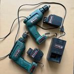 METABO accu boormachine, Ophalen of Verzenden, Gebruikt, Boormachine, Variabele snelheid