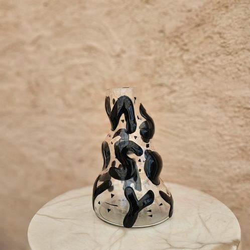 Stefan Marx x IKEA – Limited Edition Art Event Vaas, 25,5 cm, Huis en Inrichting, Woonaccessoires | Vazen, Zo goed als nieuw, Zwart