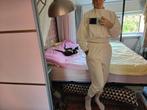 HKMX Sportkleding Set - creme - Maat M, Beige, Ophalen of Verzenden, Zo goed als nieuw, Maat 36 (S)