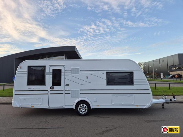 Tabbert Pantiga 550 TDL Finest Edtion, Caravans en Kamperen, Caravans, Bedrijf, tot en met 4, 1500 - 2000 kg, Rondzit, Tabbert