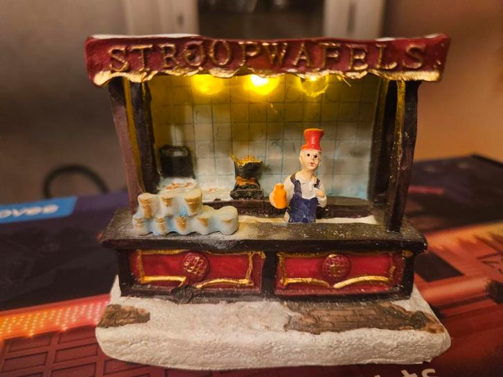 Stroopwafelkraam typisch Hollands kerstdorp kraam kerst, Diversen, Kerst, Ophalen