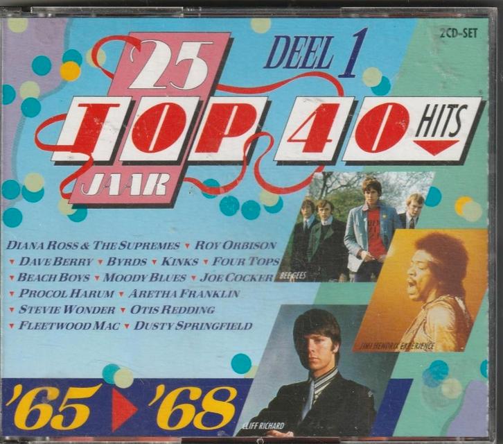 25 Jaar Top 40 hits 1965-1989 - Deel 1 t/m 7 (17CD), Cd's en Dvd's, Cd's | Verzamelalbums, Gebruikt, Pop, Ophalen of Verzenden