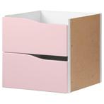 Ikea Kallax roze lades - 2 stuks (4 lades), Ophalen