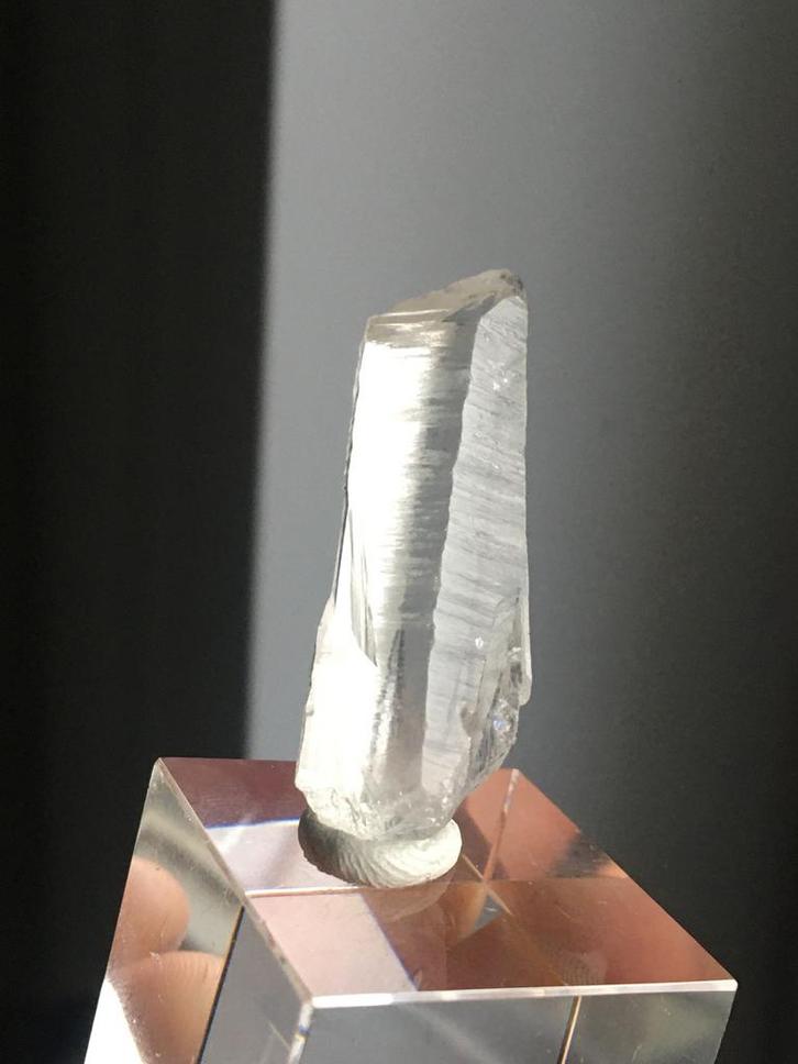 Kleine Lemurian, Lemurisch Bergkristal puntje, Verzamelen, Mineralen en Fossielen, Mineraal, Verzenden