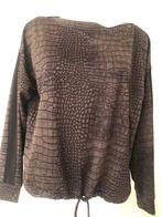 Transfer sweat shirt mt XL, Kleding | Dames, Transfer, Verzenden, Nieuw, Zwart