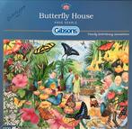 Puzzel 1000 st; Butterfly house; Gibsons puzzel, Ophalen of Verzenden, 500 t/m 1500 stukjes, Zo goed als nieuw, Legpuzzel