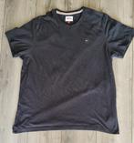 Tommy Jeans zwarte heren shirt gedragen, Maat 52/54 (L), Gedragen, Ophalen of Verzenden, Zwart