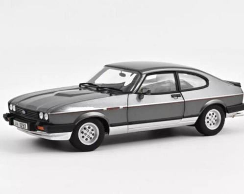 Ford Capri Mk.III 2.8 Inject RHD '81 Grijs 1:18 NOREV 182725, Hobby en Vrije tijd, Modelauto's | 1:18, Nieuw, Auto, Overige merken
