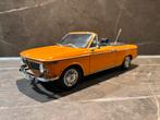 Minichamps BMW 1602 cabriolet oranje 1:18, Hobby en Vrije tijd, Modelauto's | 1:18, Ophalen of Verzenden, Zo goed als nieuw, MiniChamps