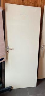2 Houten stompe deuren, Ophalen, Gebruikt, 80 tot 100 cm, Binnendeur
