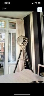 eichholtz atlantic vloerlamp theatherlamp, Huis en Inrichting, Lampen | Vloerlampen, Ophalen of Verzenden, Zo goed als nieuw, Minder dan 100 cm