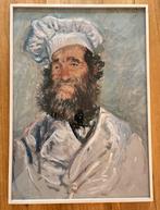 Professioneel ingelijste poster Monet De kok pere Paul, Ophalen