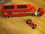 Matchbox Super Kings Iveco Turbo Ferrari Rood, Hobby en Vrije tijd, Modelauto's | 1:50, Ophalen of Verzenden, Gebruikt, Bus of Vrachtwagen