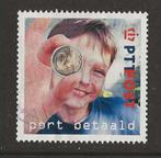BZ; 7 Kind met Euromunt, Postzegels en Munten, Postzegels | Nederland, Verzenden, Gestempeld