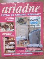 Ariadne september 1992 Engelse rozen + antieke merklap, Hobby en Vrije tijd, Borduren en Borduurmachines, Ophalen of Verzenden