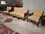 Uniek Antiek Bergere - Loungeset bankstel 3+1+1 Izgst. Zie,, Huis en Inrichting, Banken | Complete zithoeken, Ophalen, Zo goed als nieuw