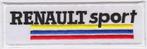 Renault sport stoffen opstrijk patch embleem #3, Verzamelen, Automerken, Motoren en Formule 1, Verzenden, Nieuw, Auto's