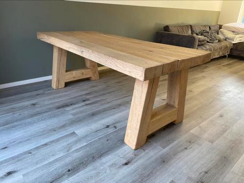 Prachtige klooster A-poot eettafel, Huis en Inrichting, Tafels | Eettafels, Zo goed als nieuw, 100 tot 150 cm, 200 cm of meer