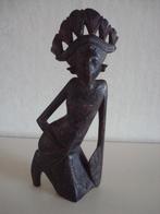 Houtsnijwerk damesfiguur, Antiek en Kunst, Ophalen of Verzenden