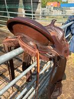 Edix django boomloos westernzadel, Dieren en Toebehoren, Paarden en Pony's | Zadels, Ophalen, Zo goed als nieuw, Western