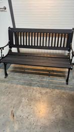 Gietijzeren tuinbank, Tuin en Terras, Tuinbanken, Ophalen, Zo goed als nieuw, Metaal