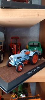 2  TYPE  eicher met doosje, Hobby en Vrije tijd, Modelauto's | 1:32, Ophalen of Verzenden, Nieuw, Tractor of Landbouw