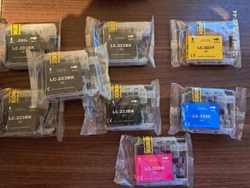 Inktcartridges LC-223 beschikbaar voor biedingen