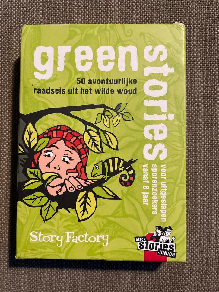 Green Stories Junior - Raadsels uit het Wilde Woud, Hobby en Vrije tijd, Gezelschapsspellen | Kaartspellen, Zo goed als nieuw