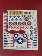 Decal set 1/32 North American T-6 Texan Harvard, Overige merken, Gebruikt, Ophalen of Verzenden, Groter dan 1:72