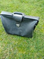 Old school echt leren tas (decoratief), Ophalen of Verzenden