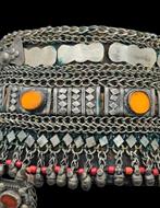 Antiek Zilveren Hoofd Tooi Saoedi Arabisch Marokko?, Verzenden