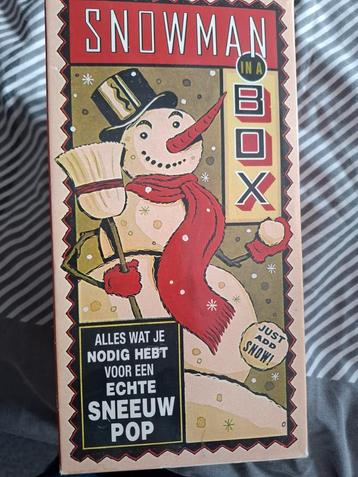 Nw sneeuwpop aankleedset beschikbaar voor biedingen