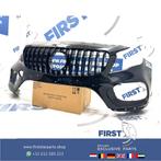 W156 BUMPER + GT GRIL FACELIFT GLA AMG VOORBUMPER ZWART WIT, Gebruikt, -, Voor, Ophalen of Verzenden