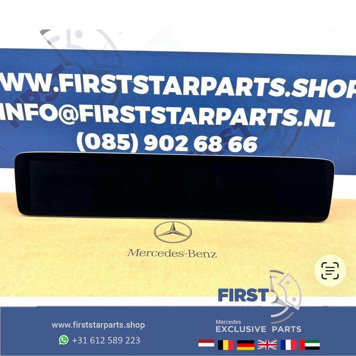 E Klasse DISPLAY W213 S213 W238 GROOT SCHERM TELLERKLOK A213, Auto-onderdelen, Dashboard en Schakelaars, Mercedes-Benz, Gebruikt