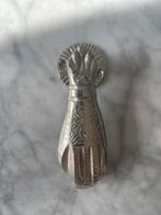 Deurklopper Vintage Metaal Hand, Antiek en Kunst, Ophalen of Verzenden
