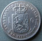 halve gulden 1906 wilhelmina kavel 305, ½ gulden, Verzenden, Zilver, Koningin Wilhelmina