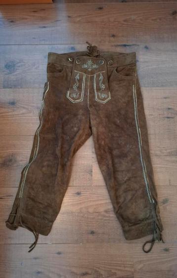 Retro / vintage leather hose broekje voor jongen beschikbaar voor biedingen