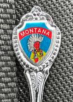 Klein Montana Lepeltje Met Indiaan Afbeeling, Verzamelen, Merken en Reclamevoorwerpen, Ophalen of Verzenden