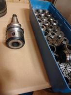 SK40 gereedschaphouder din69871 en Mas Bt ook spantangen, Ophalen, 500 tot 1000 mm, Zo goed als nieuw, Freesbank