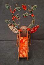 Miho rendier Bunches MDF puzzel- Decoratief H.35xB.25xD.21, Ophalen of Verzenden, Gebruikt