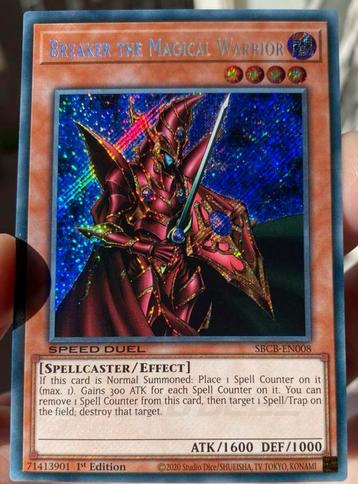 Yu-Gi-Oh! Breaker the Magical Warrior SBCB 1st Ed ! beschikbaar voor biedingen