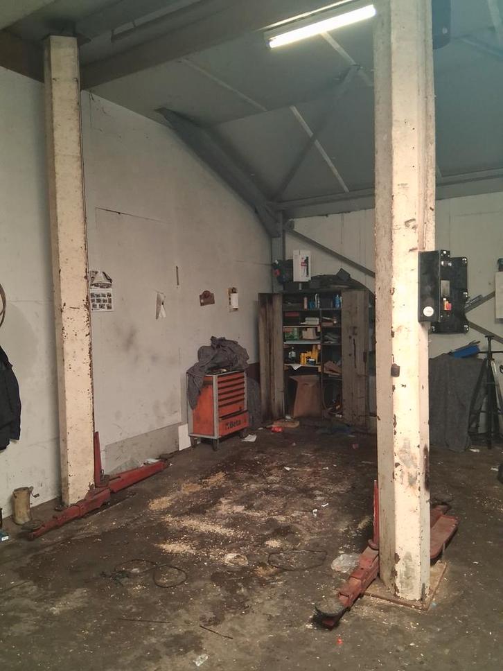 Gebruikte 2-koloms hefbrug union 3200 kg hydrolische, Auto diversen, Autogereedschap, Ophalen of Verzenden