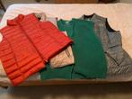 Bodywarmers 4stuks. Maat ongeveer 46, Kleding | Dames, Bodywarmers, Verzenden, Gedragen, Groen