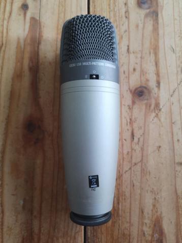 Samson USB condensator microfoonset voor o.a. podcast beschikbaar voor biedingen