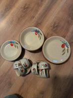 Aardewerk 6 delig servies, Antiek en Kunst, Antiek | Servies compleet, Ophalen of Verzenden
