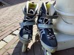 Te koop: Stuf skeelers maat 42 en 8 wieltjes samen €20,00, Ophalen, Gebruikt