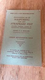 Handleiding bij de nasporing van het strafbaar feit, Ophalen of Verzenden, Gelezen, C.A. Muller, Overige wetenschappen