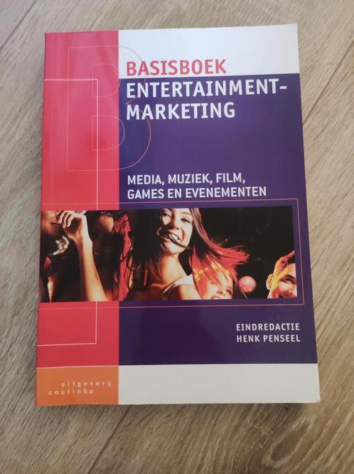 Henk Penseel - Basisboek entertainmentmarketing, Boeken, Economie, Management en Marketing, Zo goed als nieuw, Management, Ophalen of Verzenden