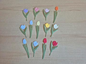 104a) stansjes eenmalig- tulpen  (opruiming) beschikbaar voor biedingen